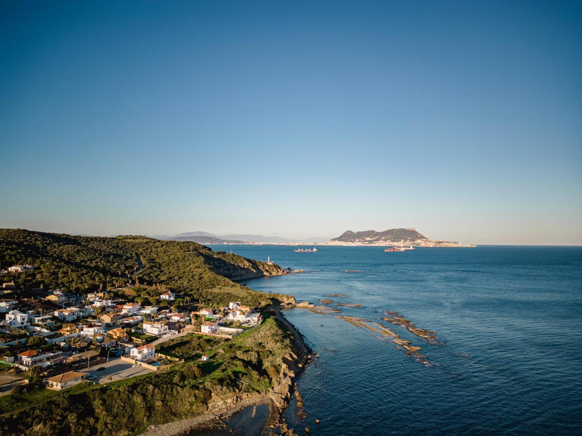 Villa ¡ Estupenda Casa Con Piscina Con Vistas Al Mar ! Algeciras Exterior foto